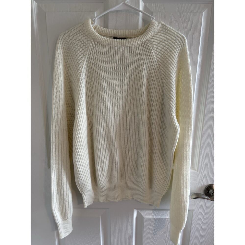 Vintage Royal Knight Cream Sweater
